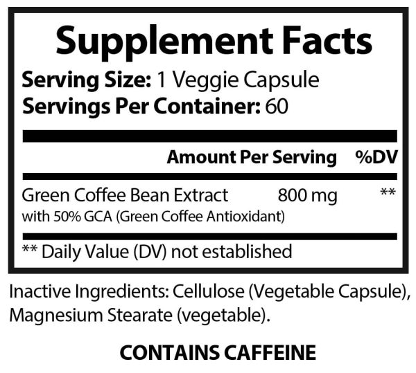 ROC121 - Green Coffee Bean wGCA -800mg